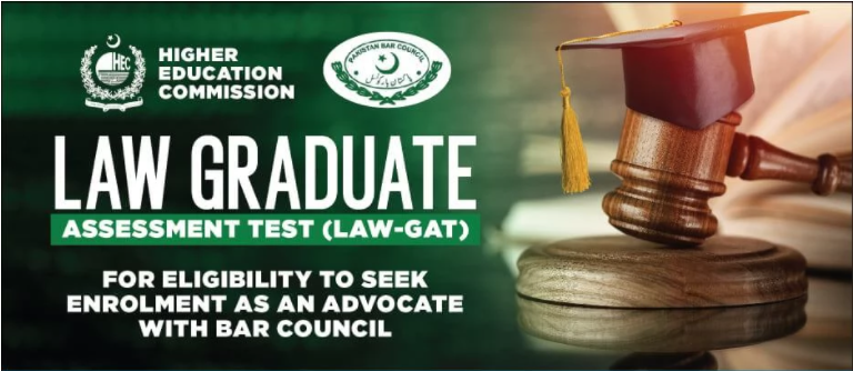 HEC Law Graduate Assessment Test (LAW0GAT) 2022 FOR LLB